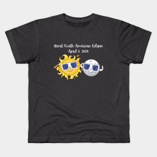 Great North American Eclipse Kids T-Shirt